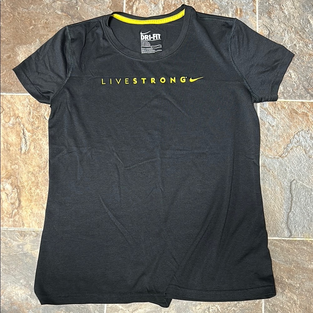 Nike Black Fitted Short Sleeve T-Shirt